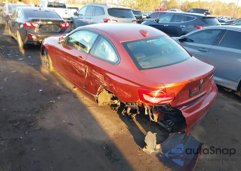 2018 BMW 230I z USA, uszkodzony, nr VIN WBA2J1C55JVB98629